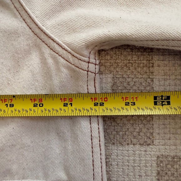 Tintoreria Maria Romero  MACARENA UTILITY JACKET Cream Size Medium Women’s - Picture 6 of 11